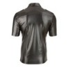 Taille L  -  Chemise LEO imitation Cuir Noir