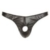 Taille L  -  String OPEN PUSH Noir
