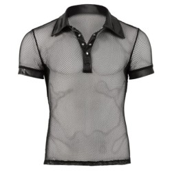 Taille L  -  T-shirt sexy NET MEN Noir