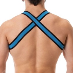 Harnais élastique Colin Bleu