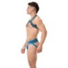 Harnais élastique Colin Bleu