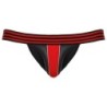 Taille XXL  -  Jockstrap Rulio Noir-Rouge
