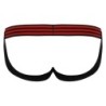 Taille XXL  -  Jockstrap Rulio Noir-Rouge