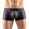 Taille S  -  Boxer Double Zip Doblio Noir