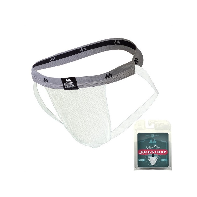Taille S  -  Jockstrap Original Collection Blanc