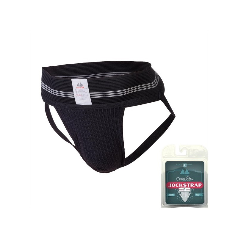 Taille M  -  Jockstrap Original Waist 3 Band Noir