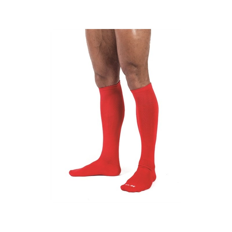Taille 38-41  -  Chaussettes hautes Foot Socks Rouge