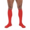 Taille 38-41  -  Chaussettes hautes Foot Socks Rouge