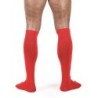 Taille 38-41  -  Chaussettes hautes Foot Socks Rouge