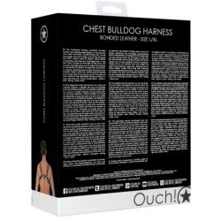 Harnais Chest Bulldog Noir