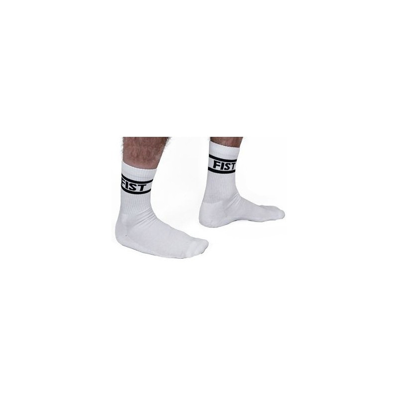 Taille 42-46  -  Chaussettes blanches FIST x2 Paires