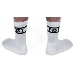 Taille 42-46  -  Chaussettes blanches FIST x2 Paires