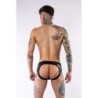 Taille S  -  Jockstrap en néoprène Jock Brief Mr B Noir