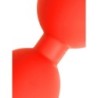 Boules anales Stretch Eggs S 43 x 4 cm Rouges